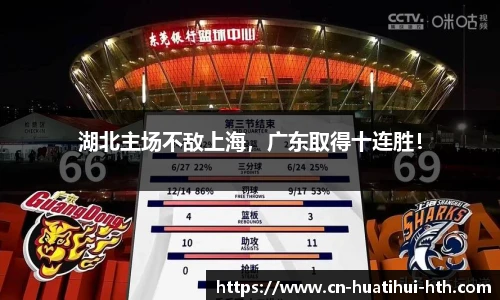 湖北主场不敌上海，广东取得十连胜！